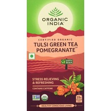 ORGANIC INDIA TULSI GREEN TEA POMEGRANATE TEA BAG